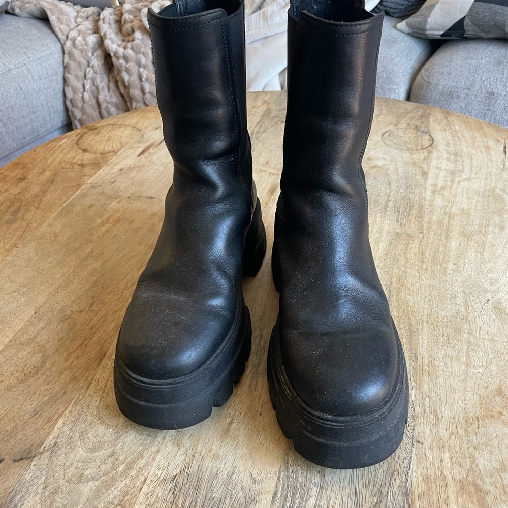 Thursday Boot Company Black Women's Combat Boots